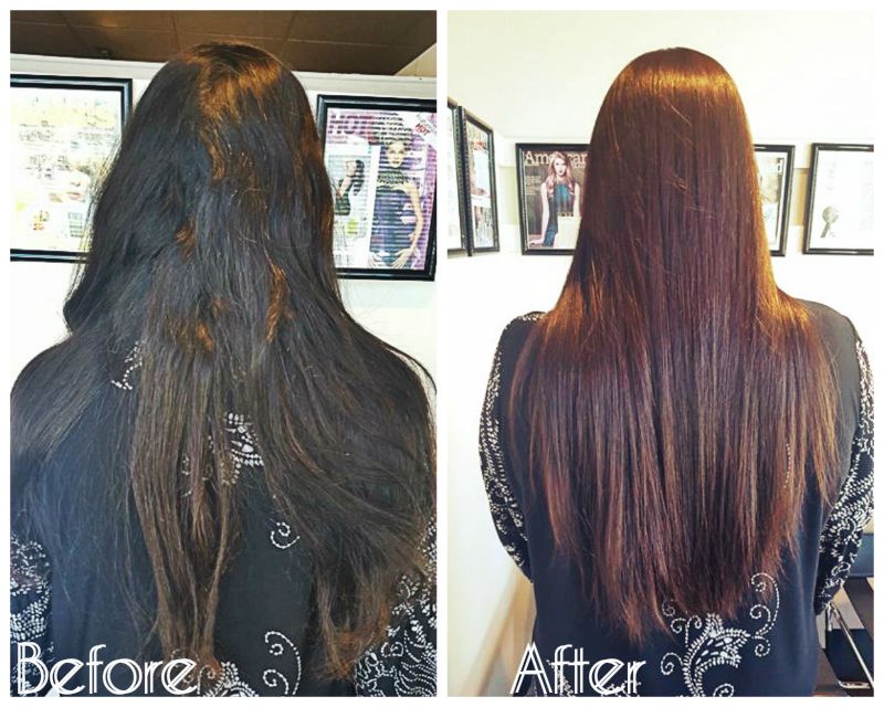 Japanese Straightening Before and After