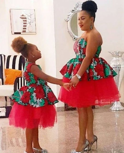Ankara Styles for Mother and Daughter 03
