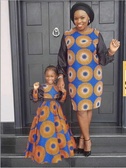 Ankara Styles for Mother and Daughter 07