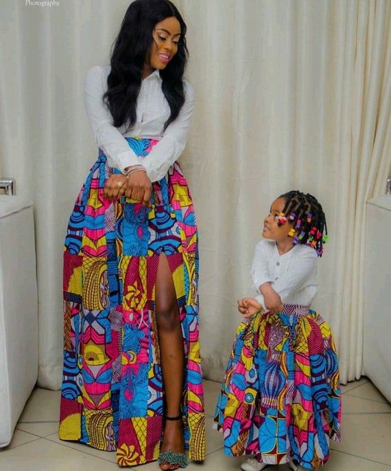 Ankara Styles for Mother and Daughter 17