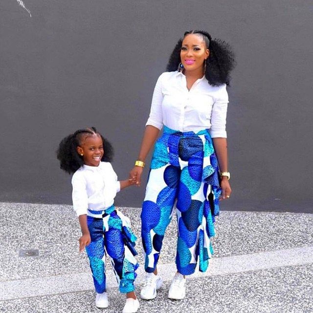 Ankara Styles for Mother and Daughter 21