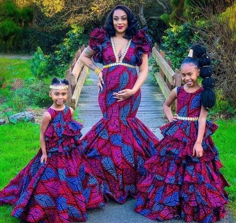 Ankara Styles for Mother and Daughter 34