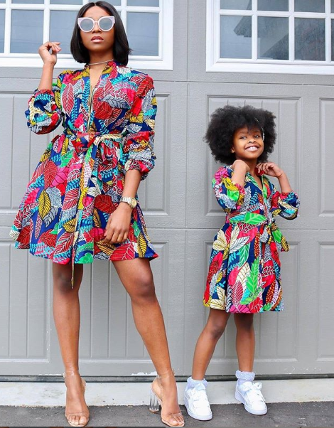Ankara Styles for Mother and Daughter 36