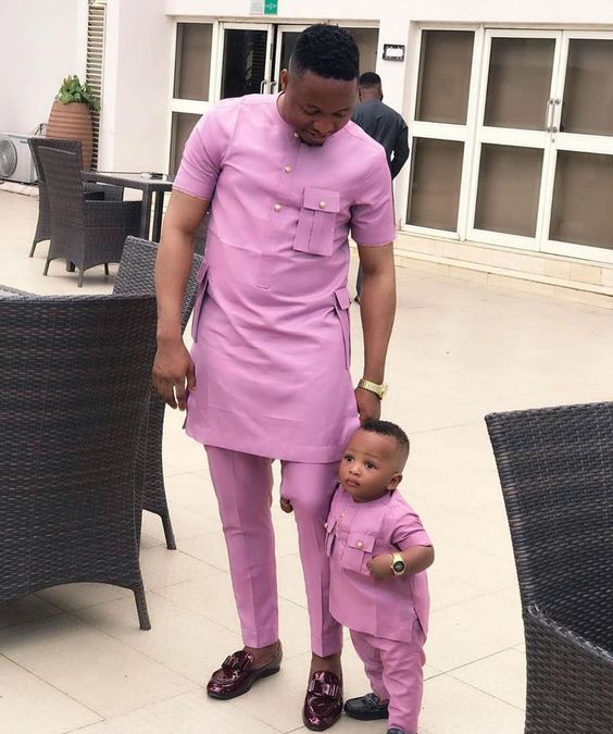 Father and Son African Attire Styles 10