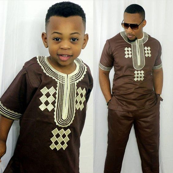 Father and Son African Attire Styles 13
