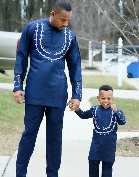 Father and Son African Attire Styles 16