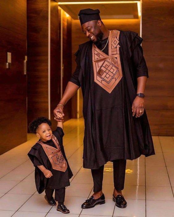 Father and Son African Attire Styles 31