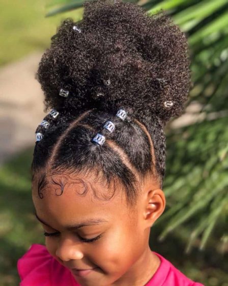 Cute Afro Hairstyles For Girls 2024 - Virnasa