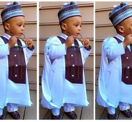 Agbada Styles for Baby Boys